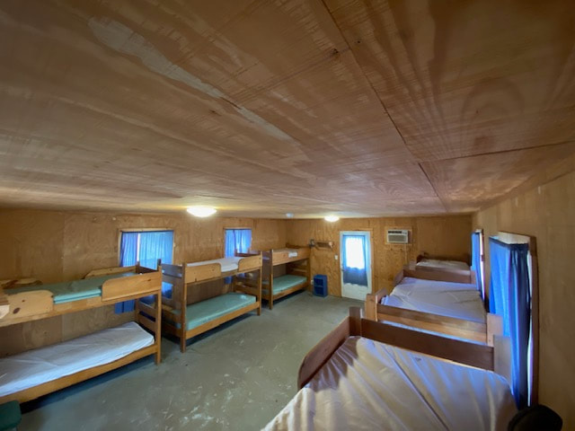 Red Cabin Interior